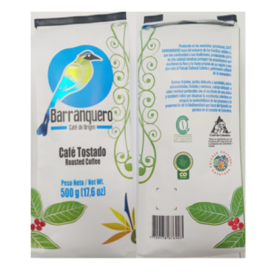 Café tostado Barranquero 500g