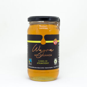 Miel Wayra orgánica monofloral de Atamisqui 450g