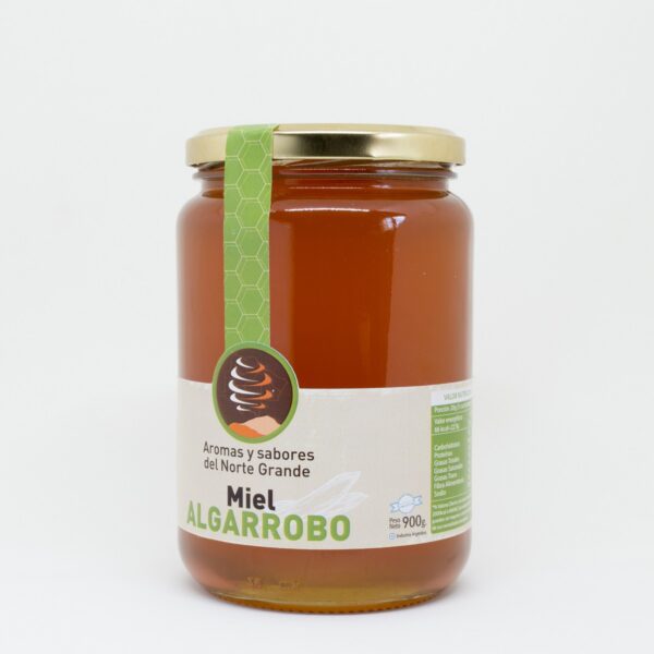 Miel monofloral de Algarrobo Sabores y Aromas del Norte Grande 900g - Imagen 2
