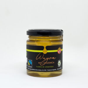 Miel Wayra orgánica monofloral de Atamisqui 250g