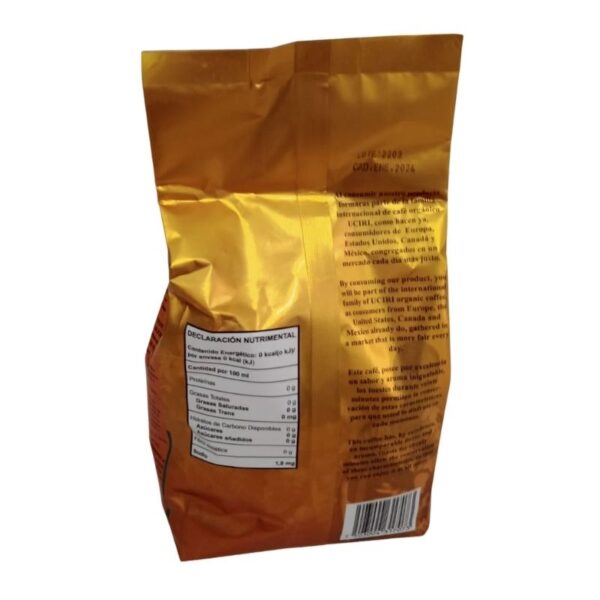 Café orgánico UCIRI 100% arábiga GOURMET 454g - Imagen 2
