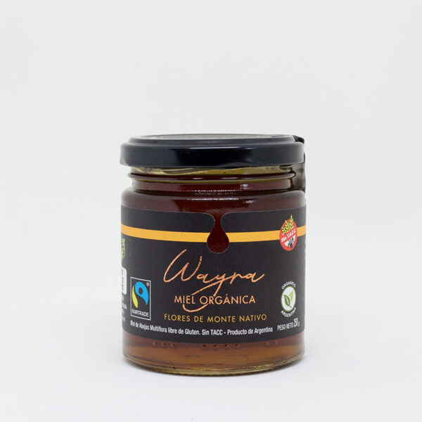 Miel Wayra orgánica de monte 250g
