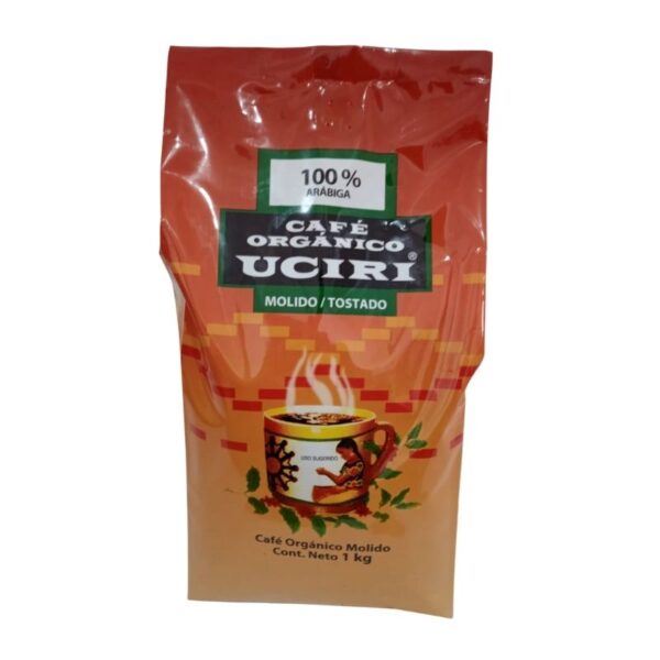 Café orgánico UCIRI 100% arábiga 1000g