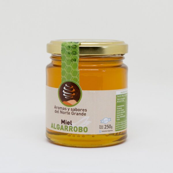 Miel monofloral de Algarrobo Sabores y Aromas del Norte Grande 250g - Imagen 2