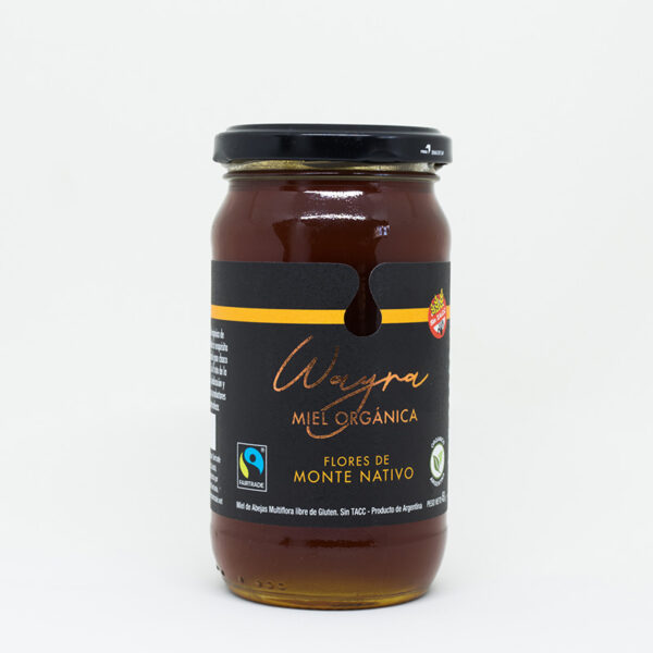 Miel Wayra orgánica de monte 450g - Imagen 2