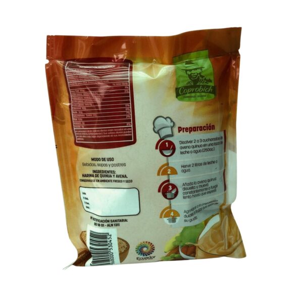 Mezcla de Harinas Avena y Quinua COPROBICH 200g - Imagen 2