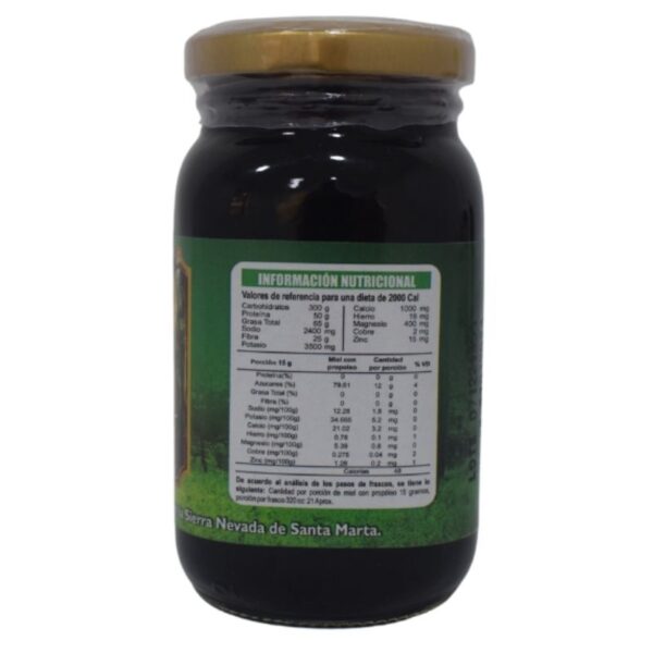 Miel de Abejas con propoleo 320g - Imagen 2