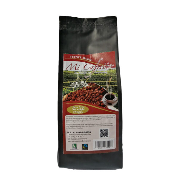 Mi Cafecito Tueste Medio Molido 250gr